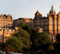 Live property market data for Edinburgh - house prices, price per square foot and rental yields