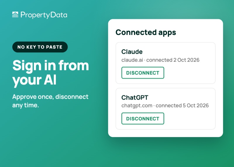 Connect Claude or ChatGPT by signing in