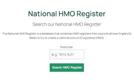 Search the national HMO register