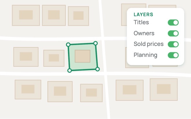 Plot Map with title boundaries